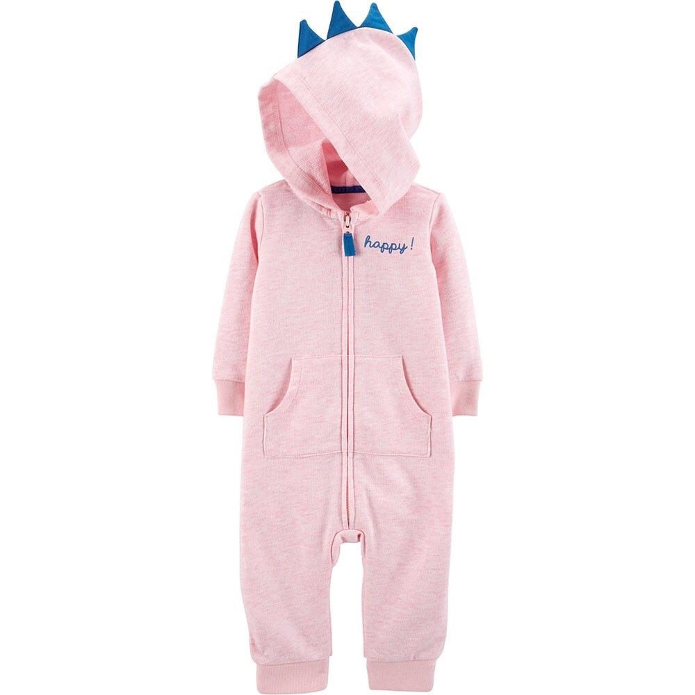 Carter’s 9 month one piece hooded fleece jumpsuit